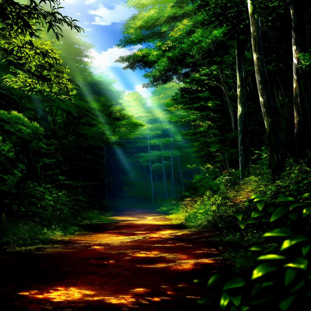 1_ターン１ 霧に包まれた森の入口（fog, forest, dirt road）.jpg