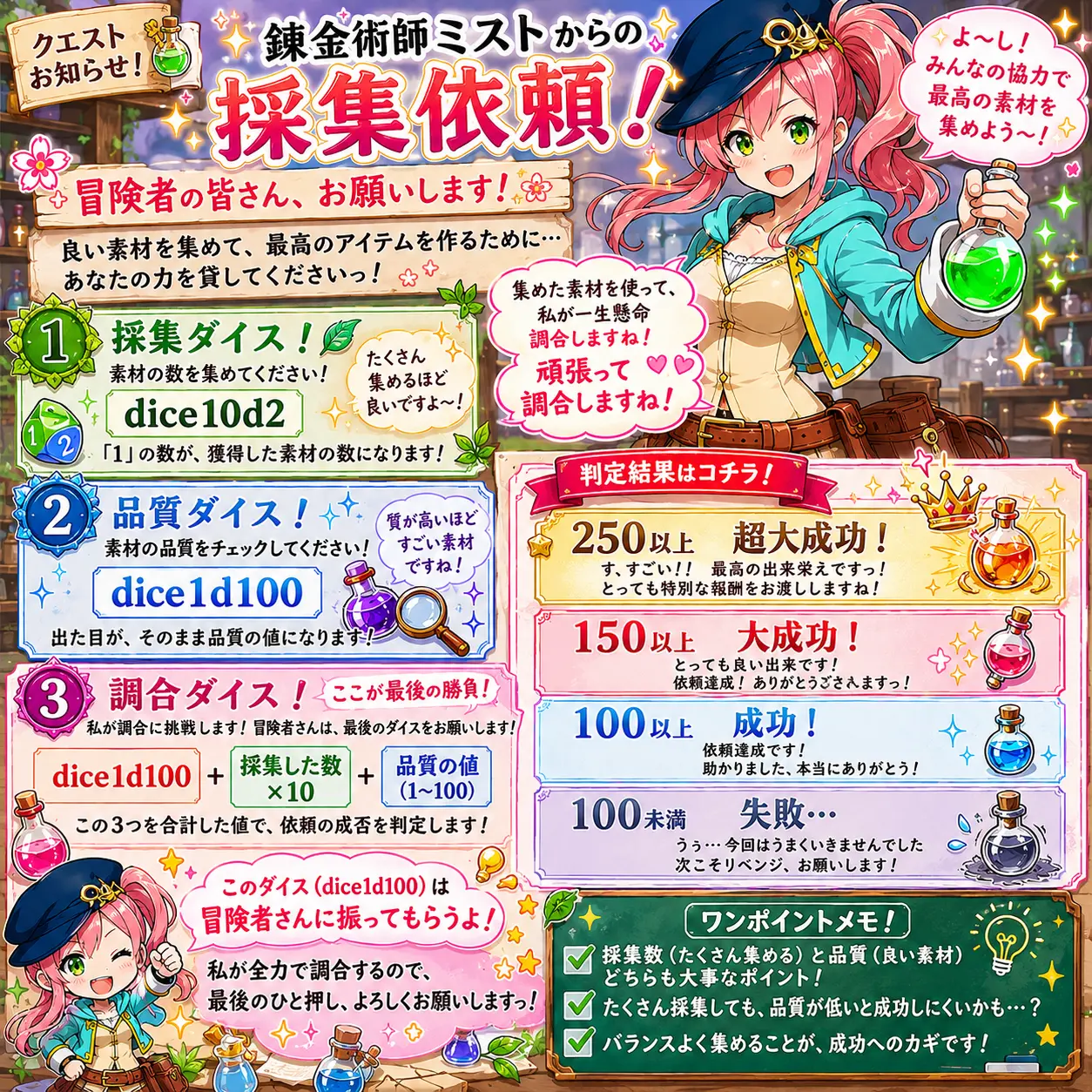 20260605 錬金術師ミストからの採集依頼.webp